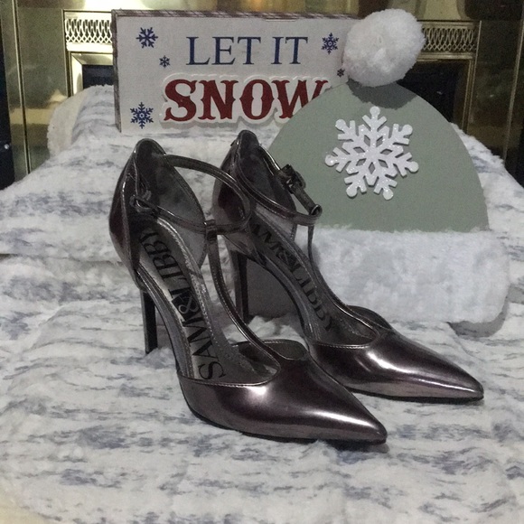 Sam & Libby Shoes - Sam & Libby Pewter pumps